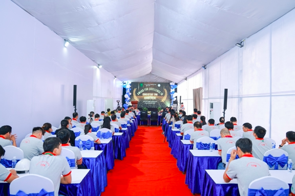 Nhà máy thức ăn chăn nuôi đầu tiên nhận giải thưởng TPM Consistency