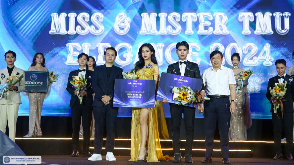 Miss & Mister TMU Elegance 2024: Dấu ấn của tuổi trẻ Thương Mại