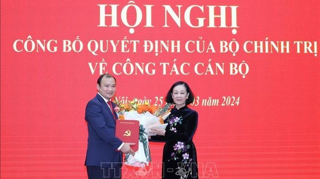 Ông Lê Hải Bình được điều động, bổ nhiệm Tổng Biên tập Tạp chí Cộng sản