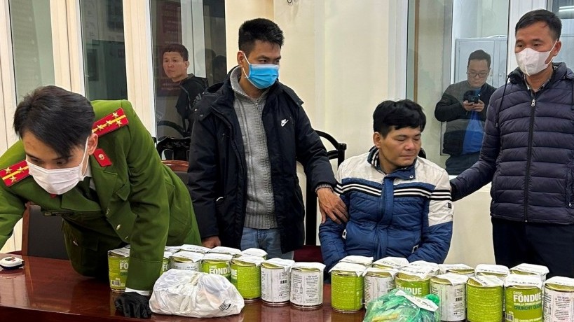 Triệt phá đường dây vận chuyển ma túy từ châu Âu về Việt Nam