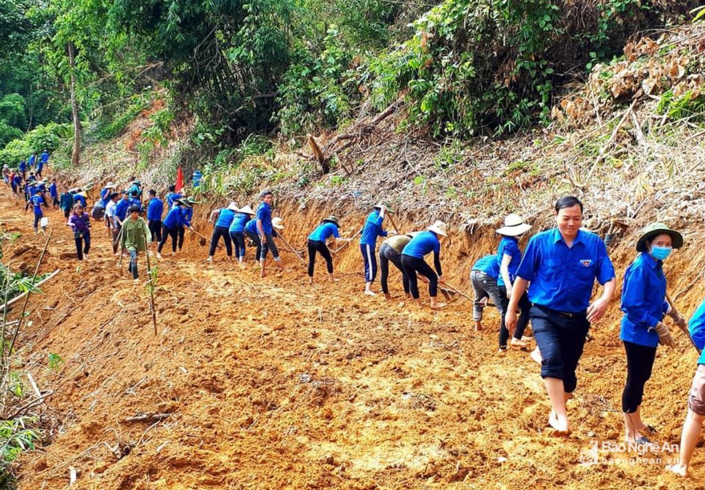 Tinh thần không ngại gian khó của thế hệ thanh niên