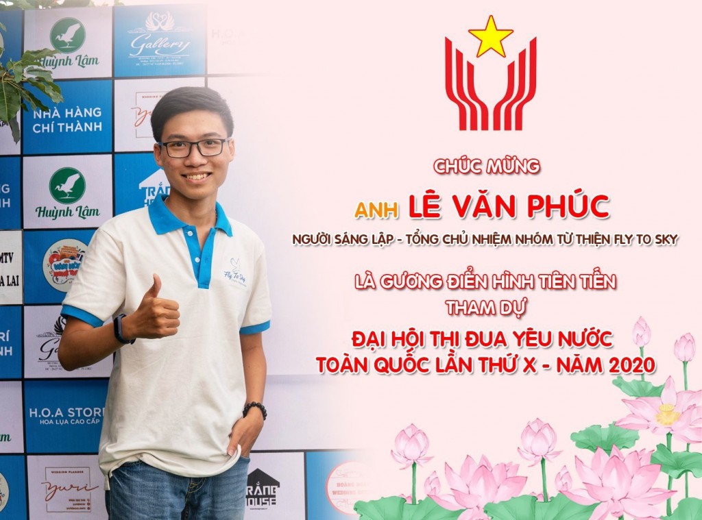 Những nỗ lực và cống hiến của Văn Phúc góp phần xây dựng cộng đồng tốt đẹp hơn