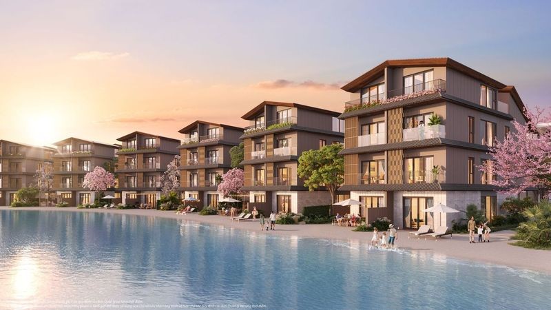 Thành phố đảo Hoàng Gia Vinhomes Royal Island là dự án đô thị duy nhất tại Việt Nam và hiếm hoi trên thế giới có đa số tư gia sở hữu bãi tắm nước biển riêng ngay sau nhà