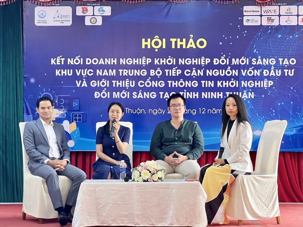 Hội thảo kết nối doanh nghiệp khởi nghiệp đổi mới sáng tạo khu vực Nam Trung Bộ tiếp cận nguồn vốn đầu tư và giới thiệu cổng thông tin khởi nghiệp đổi mới sáng tạo tỉnh Ninh Thuận