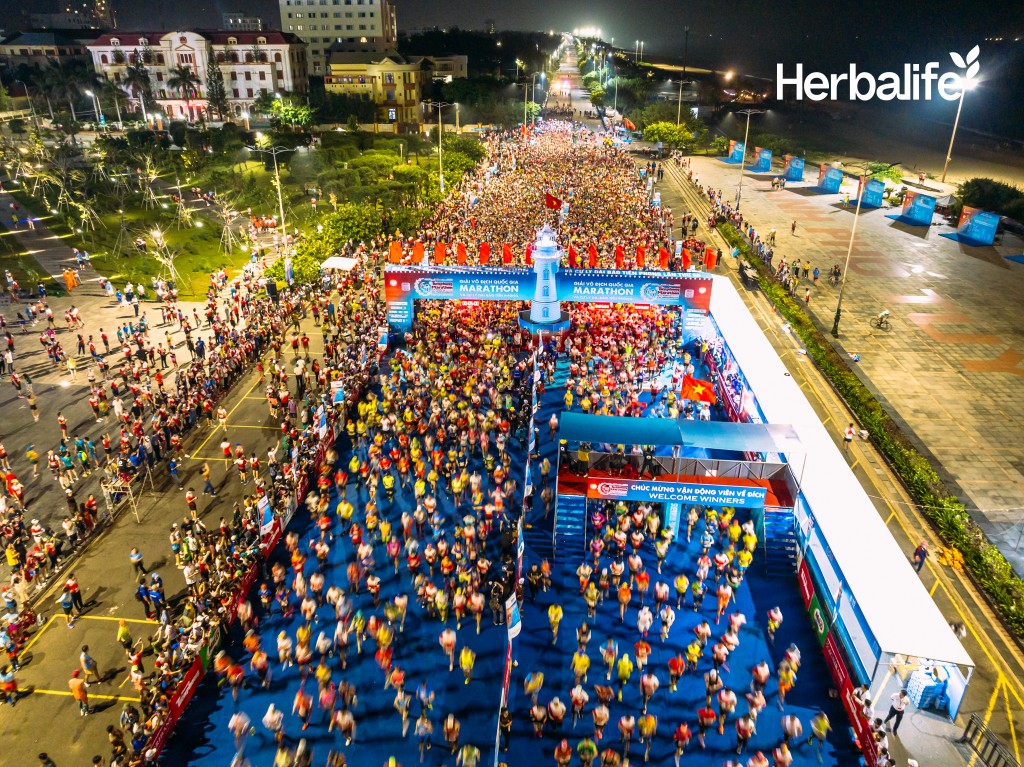 Herbalife Việt Nam đồng hành cùng Tiền Phong Marathon