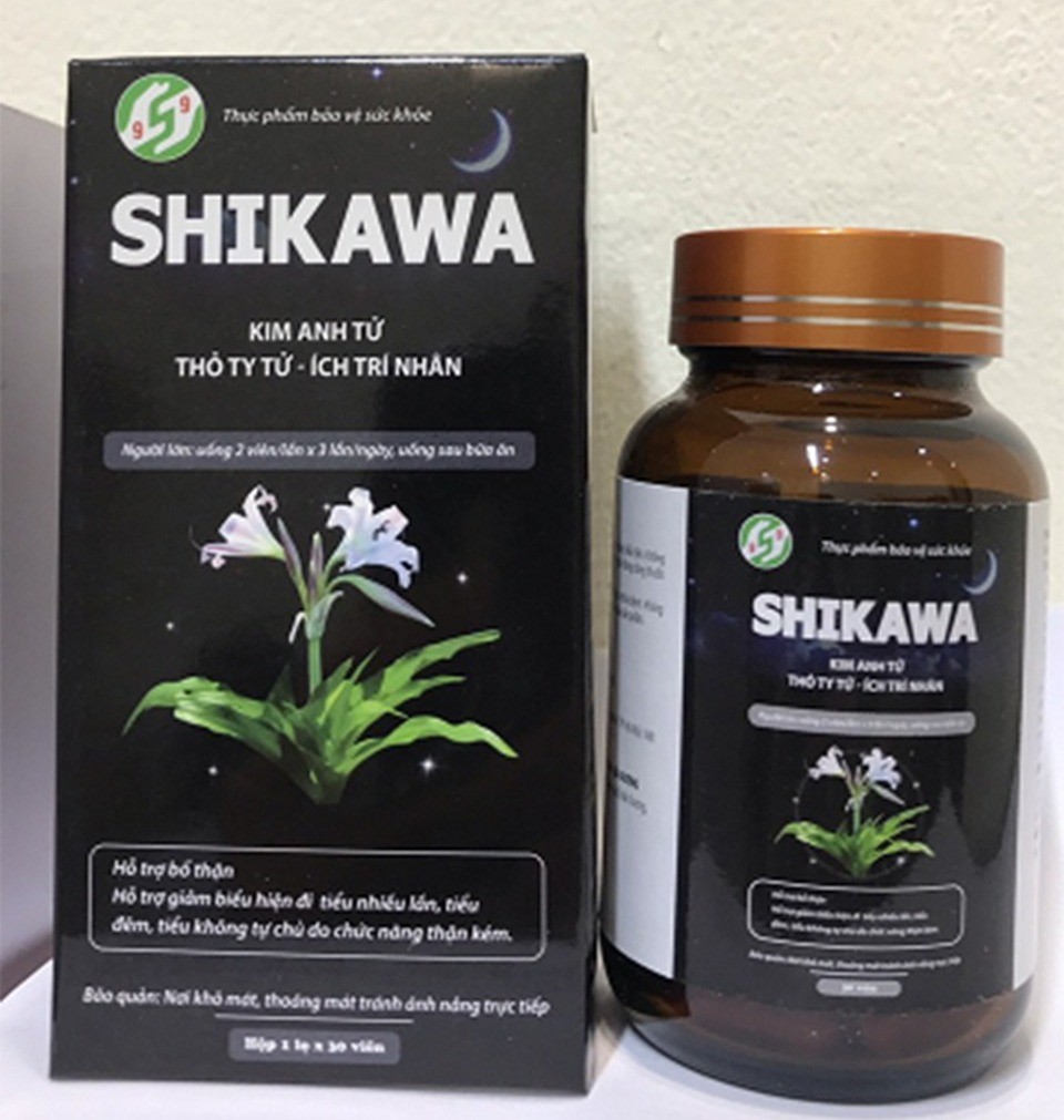 Thực phẩm chức năng Shikawa quảng cáo gây hiểu nhầm như thuốc chữa bệnh