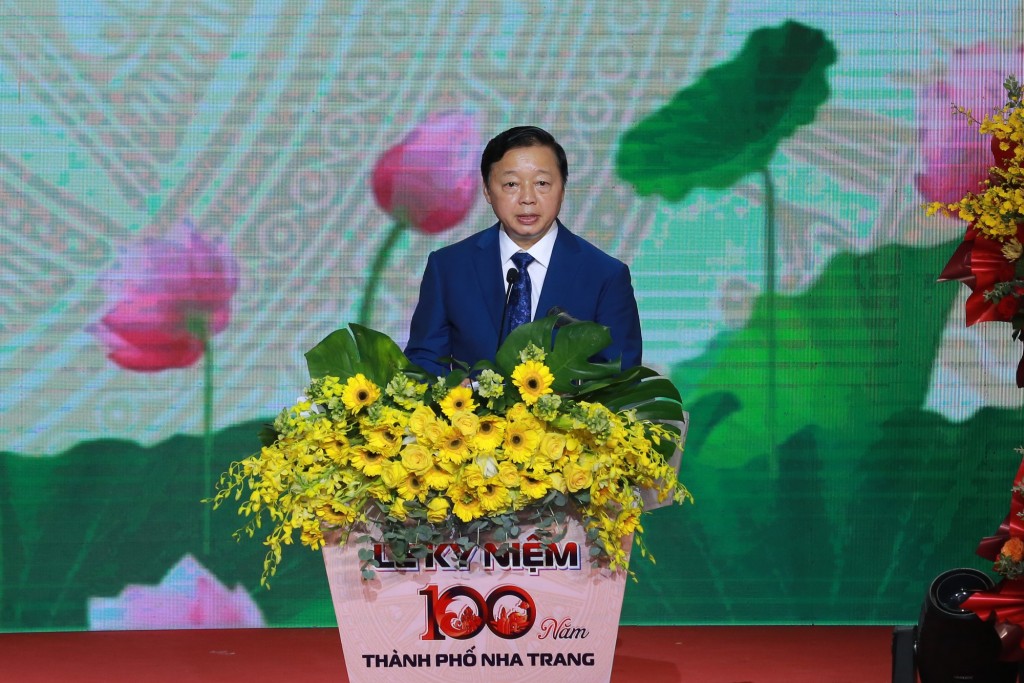 Pho Thủ tướng Trần Hồng Hà: Những thành tựu, di sản phát triển Nha Trang - Khánh Hòa của cha ông ta nhất định phải được gìn giữ, phát huy, phát triển một cách bền vững, hiệu quả với trách nhiệm cao nhất - Ảnh: VGP/Minh Khôi