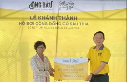 Quỹ Phát triển Tài năng Việt tặng hồ dạy bơi cho trẻ em nghèo