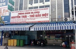 Hàng loạt phòng khám tại TP Thủ Dầu Một bị phát hiện sai phạm