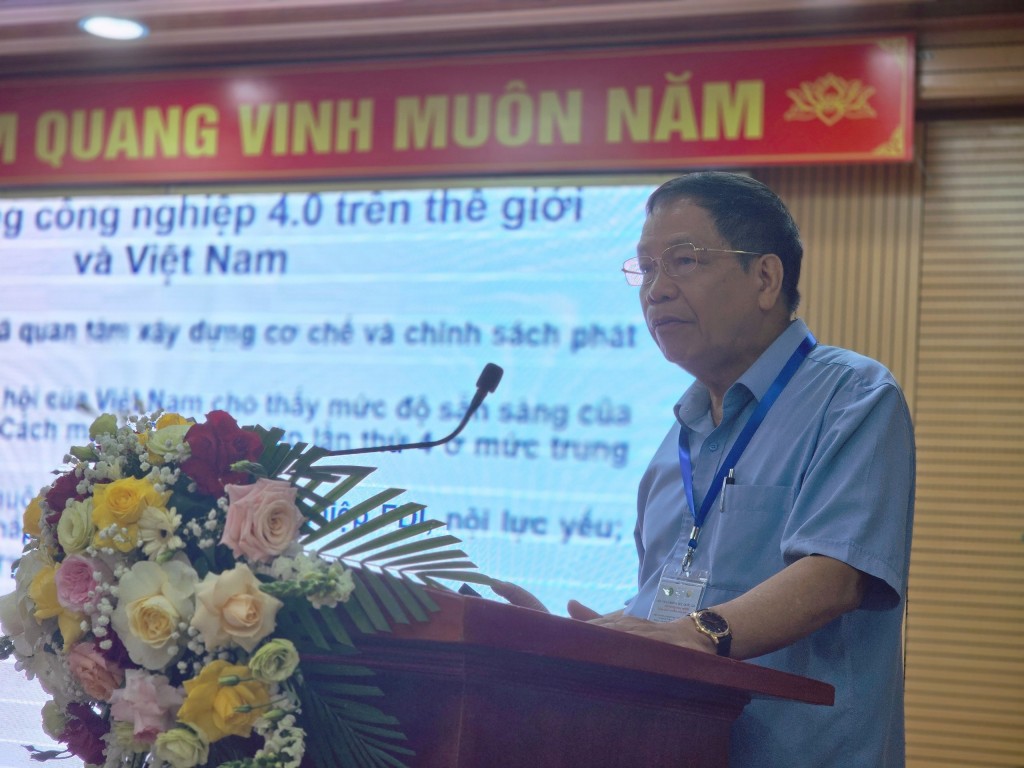 GS.TS. Trần Đức Viên nói về tầm quan trọng của đào tạo nhân lực trong lĩnh vực tài nguyên môi trường