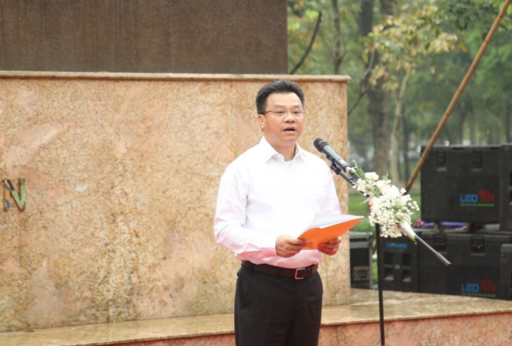 Ông Lê Kim Thành, Phó Chủ tịch Chuyên trách Ủy ban An toàn giao thông quốc gia phát biểu