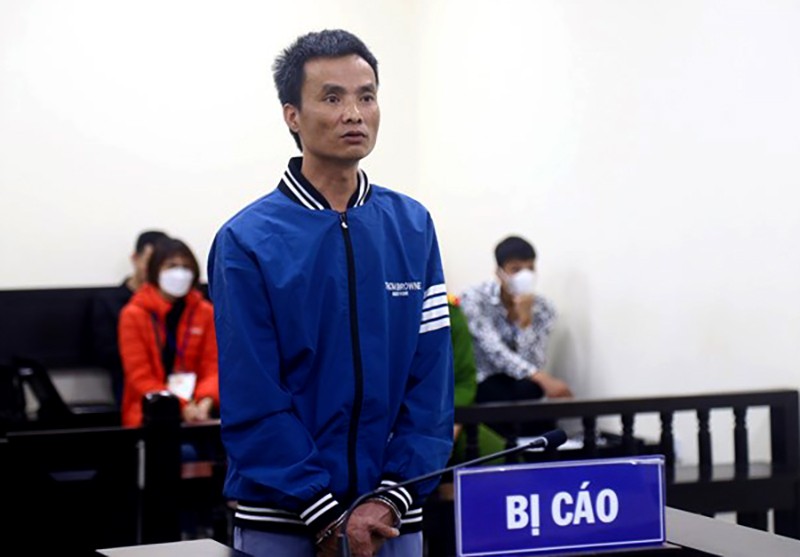 Trần Bá Trọng (tài xế taxi) bị đưa ra xét xử về tội giết người