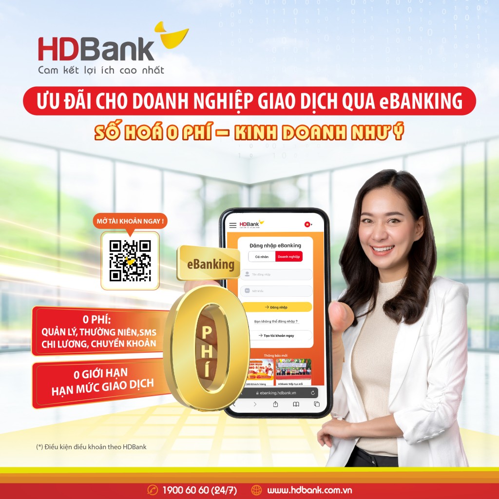 Doanh nghiệp "bách chiến, bách thắng" với combo ưu đãi hấp dẫn từ HDBank