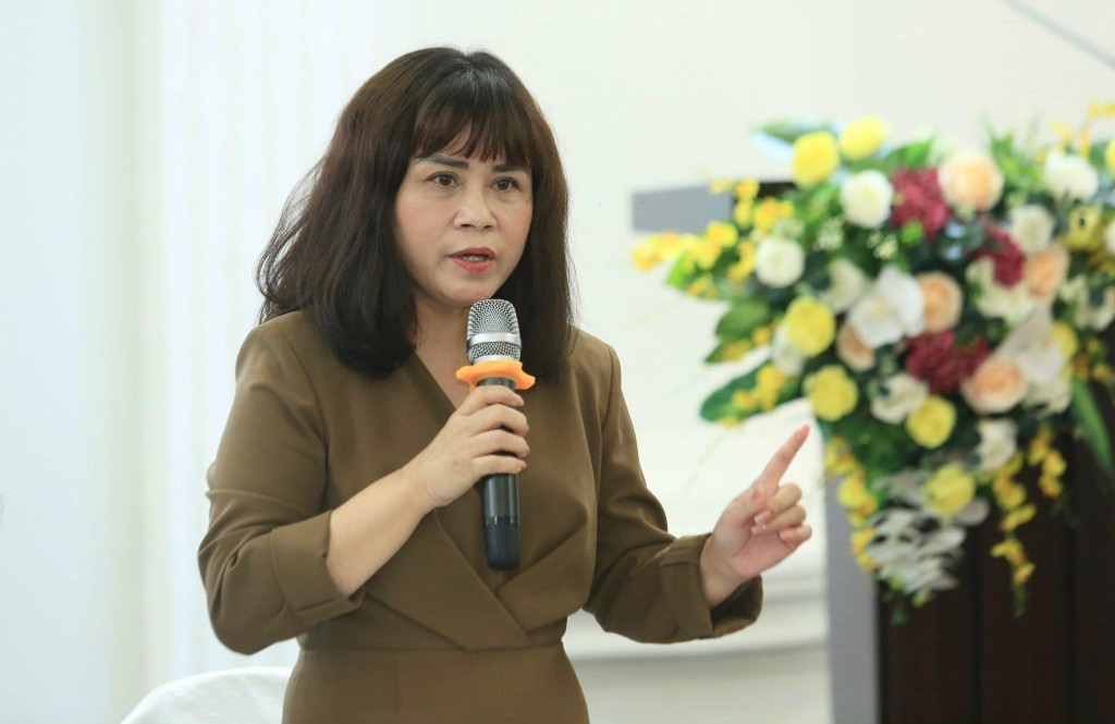 Ninh Thị Thu Hương, Cục trưởng Cục Văn hoá cơ sở, Bộ Văn hoá, Thể thao và Du lịch phát biểu tại tọa đàm