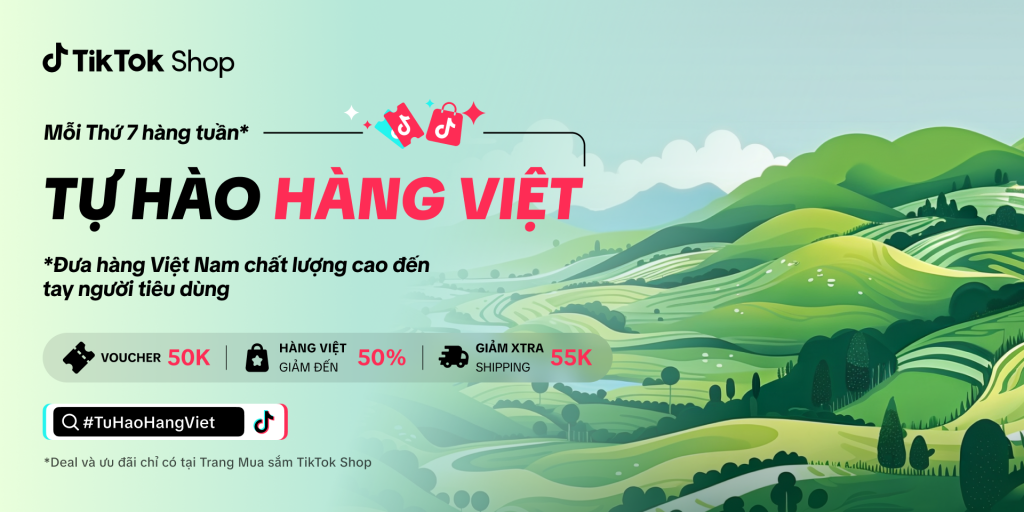 TikTok Shop hợp tác thúc đẩy quảng bá hàng Việt và sản phẩm xanh