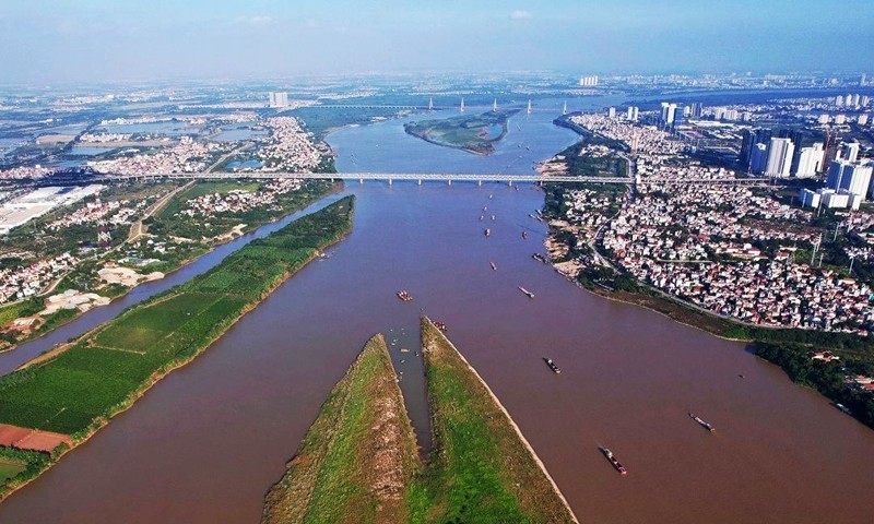 Xây dựng trục không gian phát triển sông Hồng thành biểu tượng Thủ đô