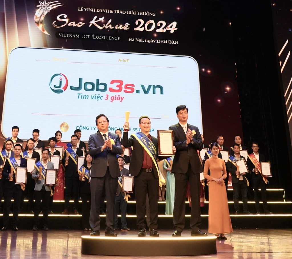 Job3s.vn vinh dự nhận Giải thưởng Sao Khuê 2024 danh giá