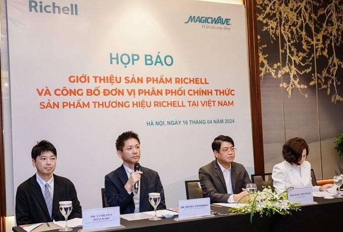 Họp báo giới thiệu sản phẩm Richell và hệ thống phân phối tại Việt Nam 