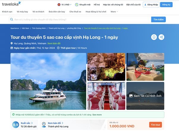 Cùng Traveloka khám phá Vịnh Hạ Long và tận hưởng kỳ nghỉ lễ 30/4 rực rỡ