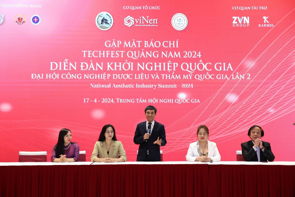 BTC thông tin về Đại hội Công nghiệp Dược liệu và Thẩm mỹ Quốc gia, lần II - Quảng Nam 2024