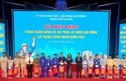 ha noi phat dong thang hanh dong ve an toan ve sinh lao dong