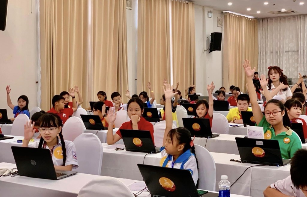 Học sinh Ba Đình giành giải cao thi “Trạng nguyên tiếng Việt” quốc gia