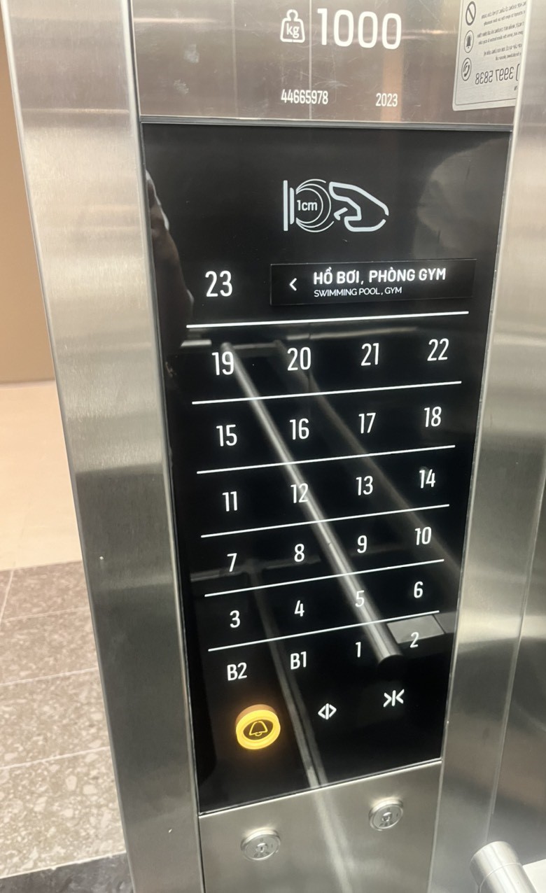 Trên thang máy không có tầng 8A, 11A và 15A như trong hợp đồng mua căn hộ