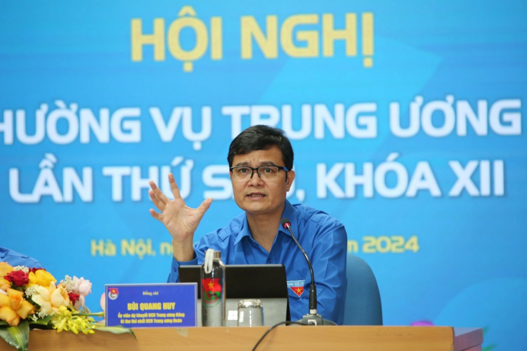 đồng chí Bùi Quang Huy, Ủy viên dự khuyết Ban Chấp hành Trung ương Đảng, Bí thư Thứ nhất Ban Chấp hành Trung ương Đoàn