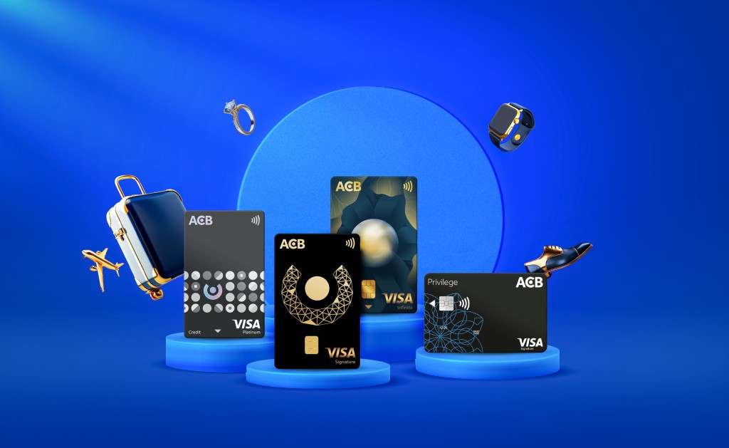 Ngân hàng ACB ưu đãi xuyên suốt cho chủ thẻ tín dụng quốc tế