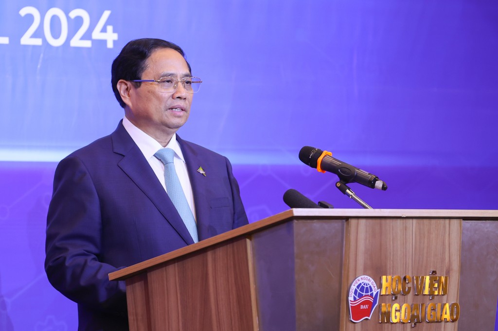 Thủ tướng đề nghị các đối tác của ASEAN tiếp tục hợp tác chặt chẽ, hỗ trợ, đồng hành cùng ASEAN nói chung và Việt Nam nói riêng trong quá trình chuyển đổi số - Ảnh: VGP/Nhật Bắc
