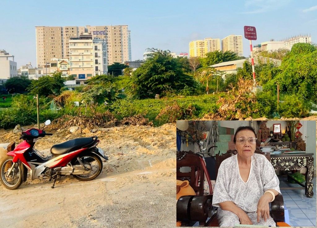 Bà Trần Thị Hương và khu đất dự án