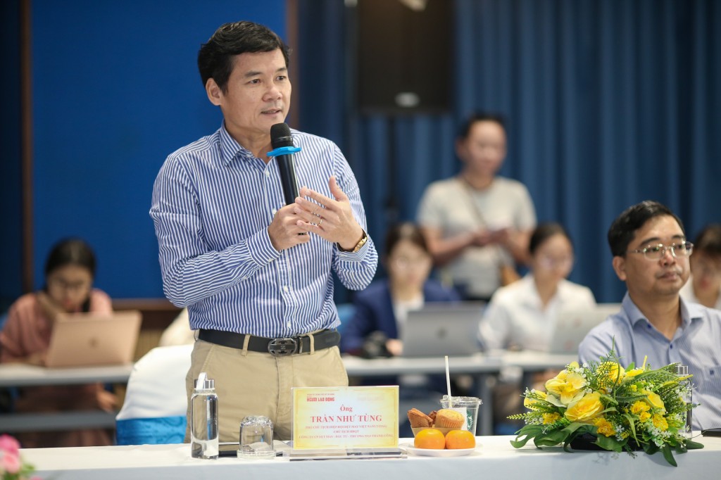 Ông Trần Như Tùng - Phó Chủ tịch Hiệp hội Dệt may Việt Nam (VITAS), Chủ tịch HĐQT Công ty CP Dệt may - Đầu tư - Thương mại Thành Công