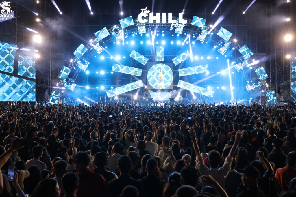 Chuỗi sự kiện Chill Fest là một trong những hoạt động thương hiệu nổi bật của Bia Saigon, thu hút sự quan tâm của hàng chục ngàn bạn trẻ