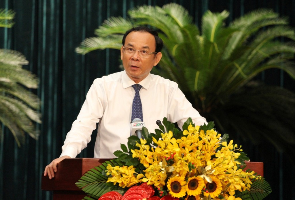 Bí thư Thành ủy TP Hồ Chí Minh Nguyễn Văn Nên 
