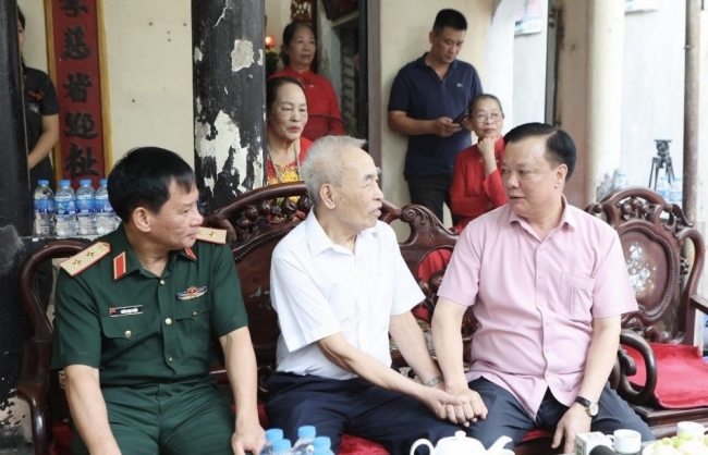 Hà Nội gặp mặt, tri ân chiến sĩ Điện Biên, dân công hoả tuyến
