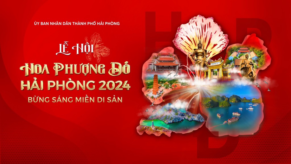 Hình ảnh nhằm lan tỏa về Lễ hội Hoa Phượng Đỏ Hải Phòng 2024