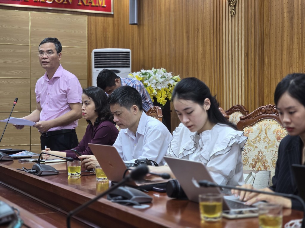 ông Lê Minh Thảo, trưởng phòng GD Nghề nghiệp, Sở Lao động - Thương binh và Xã hội chia sẻ về tư vấn hướng nghiệp cho học sinh THCS