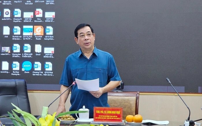 PGS.TS Lương Ngọc Khuê, Cục trưởng Cục Quản lý Khám chữa bệnh (Bộ Y tế), Giám đốc Quỹ Phòng chống tác hại của thuốc lá 