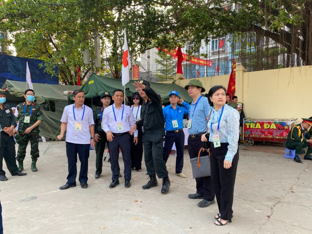 Kiểm tra công tác bảo đảm y tế phục vụ Lễ kỷ niệm 70 năm Chiến thắng Điện Biên Phủ