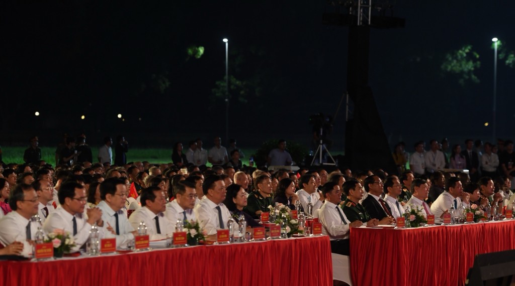 Các đại biểu dự tại điểm cầu TP Hà Nội