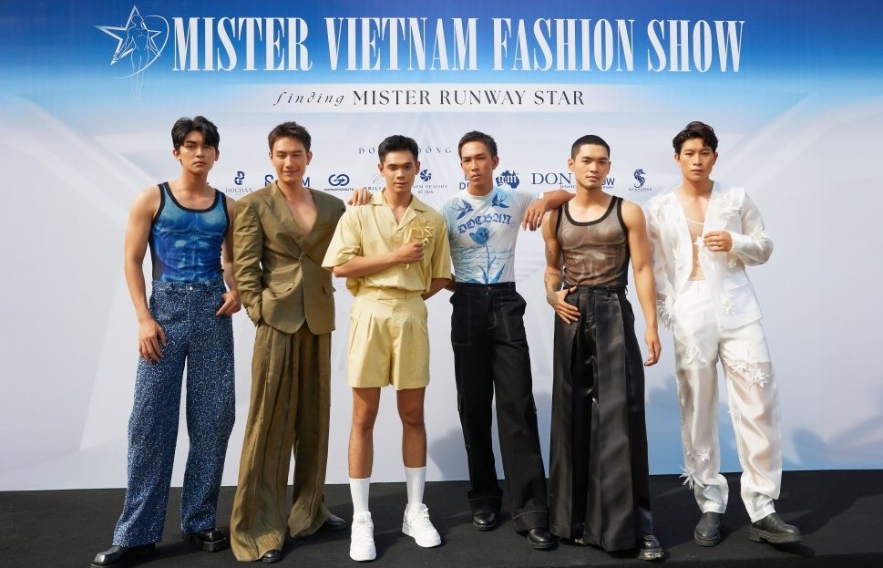 Thí sinh Mister Vietnam được tuyển chọn diễn Tuần lễ thời trang Asean