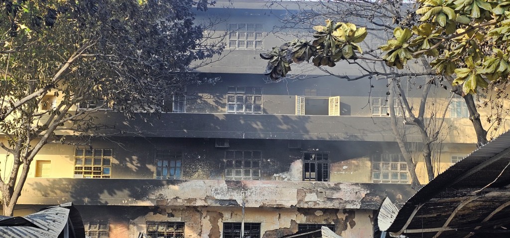 Vụ cháy xe điện ở Hội An, khu thực hành CEPC  bị hư hại