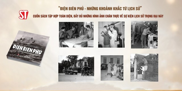 Cuốn sách ảnh “Điện Biên Phủ - Những khoảnh khắc lịch sử”