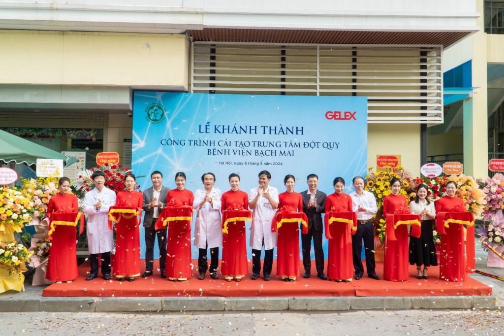 Khánh thành Công trình cải tạo Trung tâm đột quỵ Bệnh viện Bạch Mai