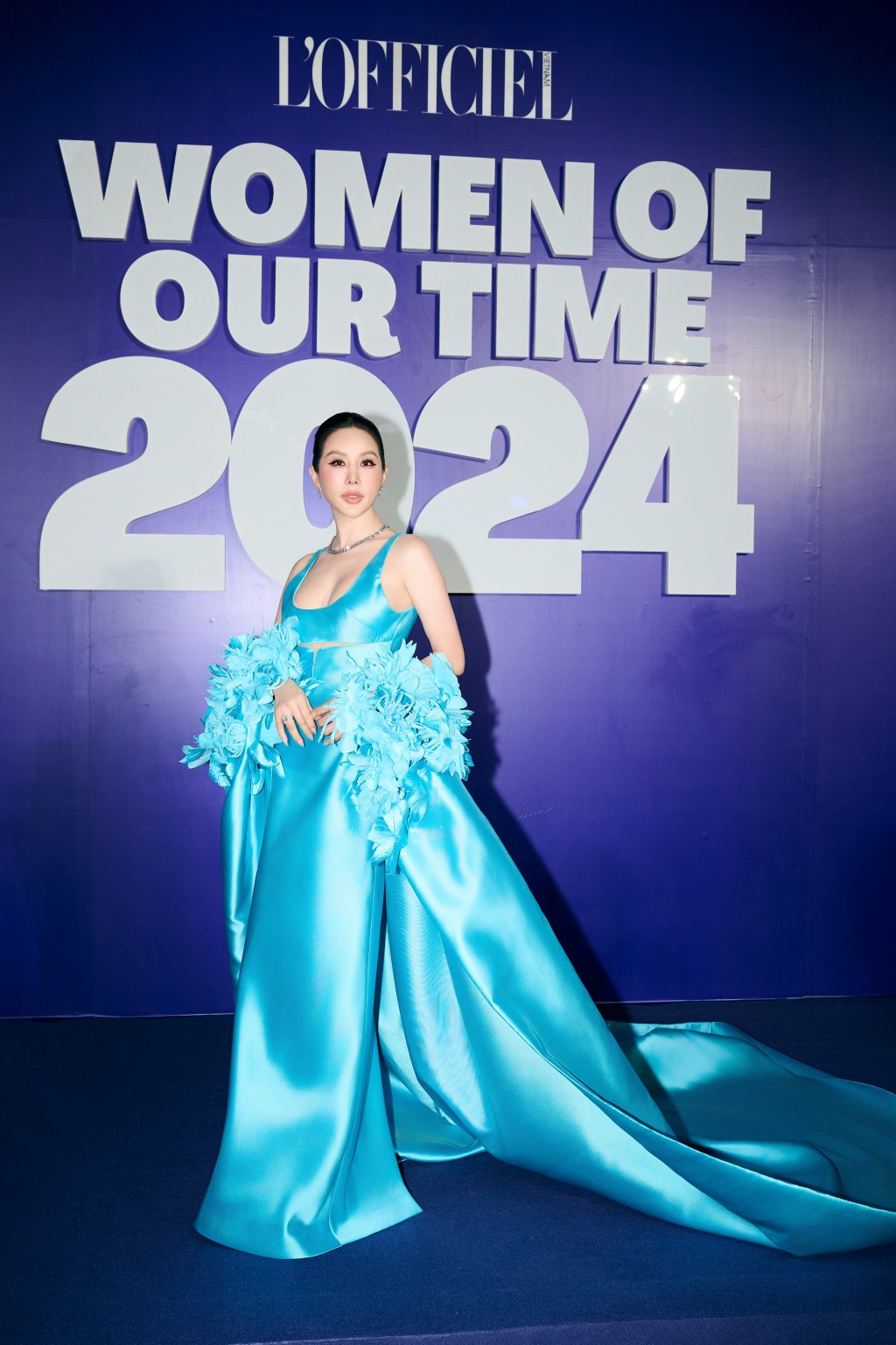 Hoa hậu Thu Hoài tại sự kiện tôn vinh các phụ nữ có đóng góp