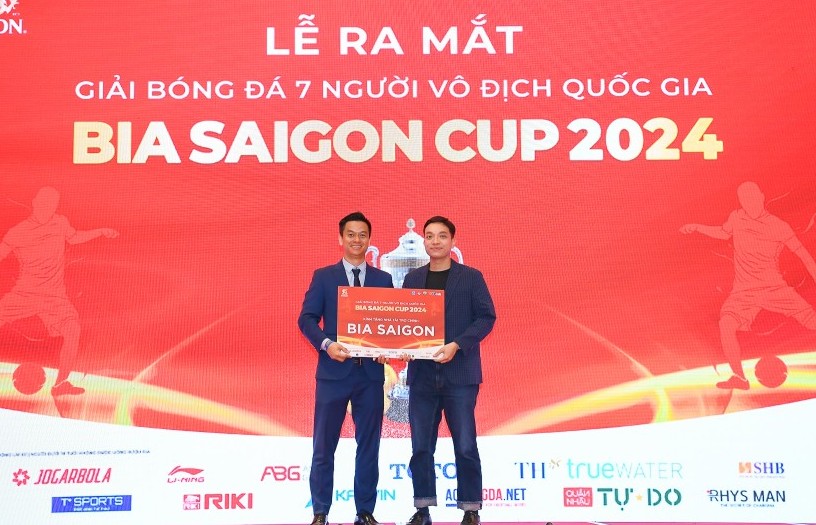 Giải bóng đá 7 người Vô địch Quốc gia Bia Saigon Cup 2024 khởi tranh ngày 12/5