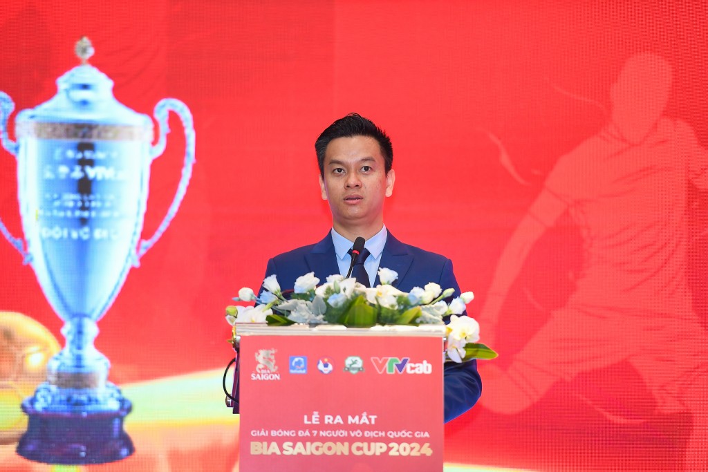 Ông Phạm Ngọc Tuấn, Trưởng BTC phát biểu tại lễ ra mắt.