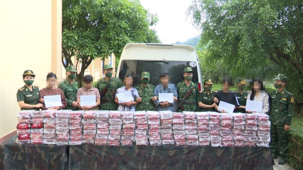 Bộ đội biên phòng Hà Tĩnh phá chuyên án, thu giữ 121kg ma túy tổng hợp