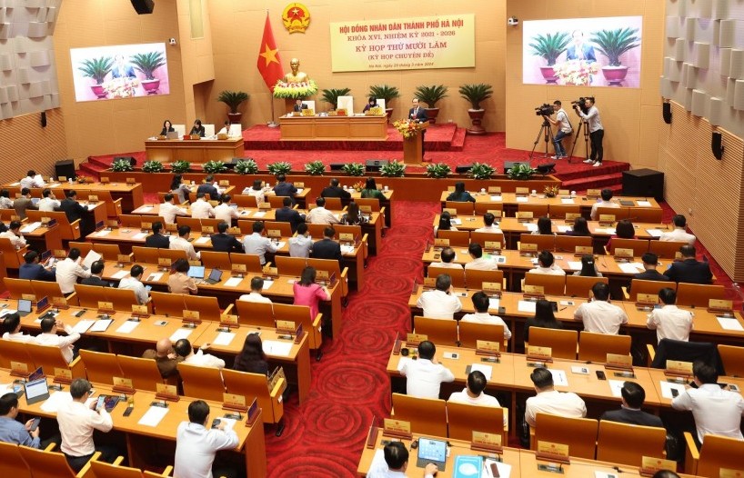 Hôm nay, khai mạc kỳ họp thứ 16 HĐND TP Hà Nội