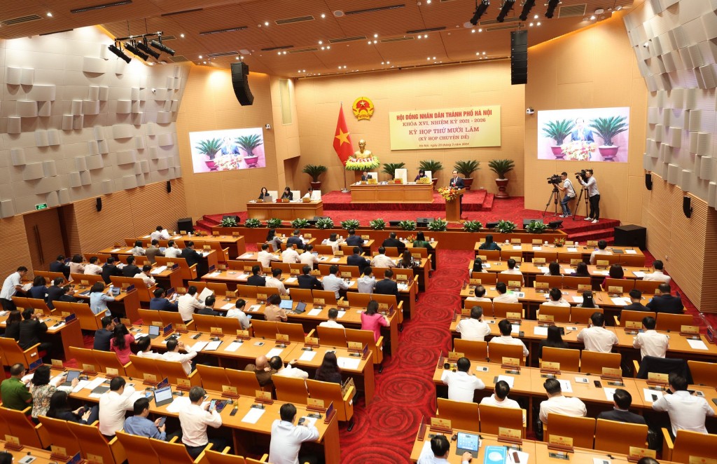 Hôm nay, khai mạc kỳ họp thứ 16 HĐND TP Hà Nội